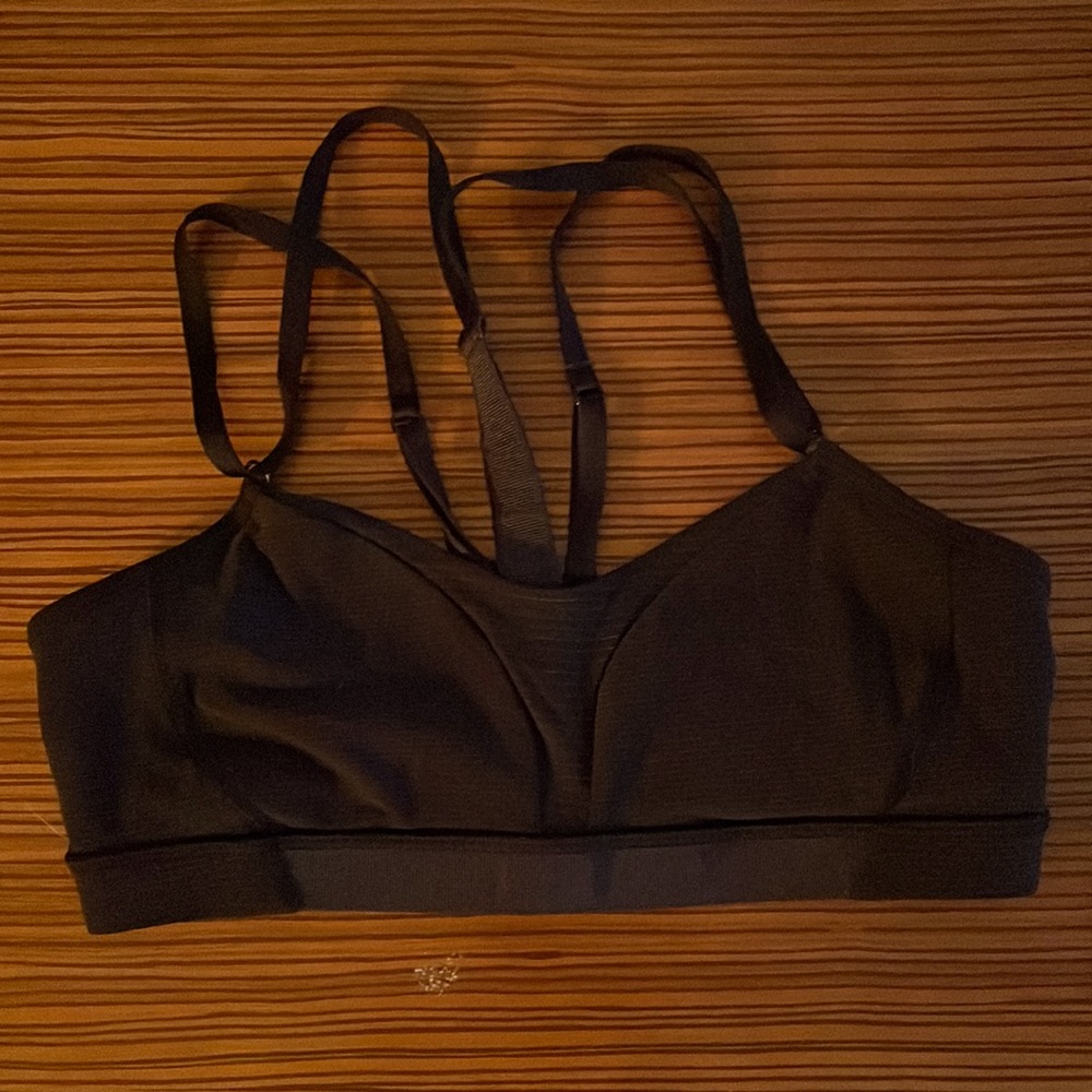Lululemon sports bra. Black. Size 6. Fits like a Small.
